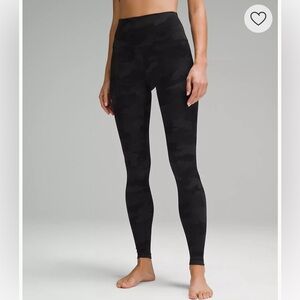 Wunder Train High-Rise Tight  28” Heritage 365 Camo Deep Coal Multi